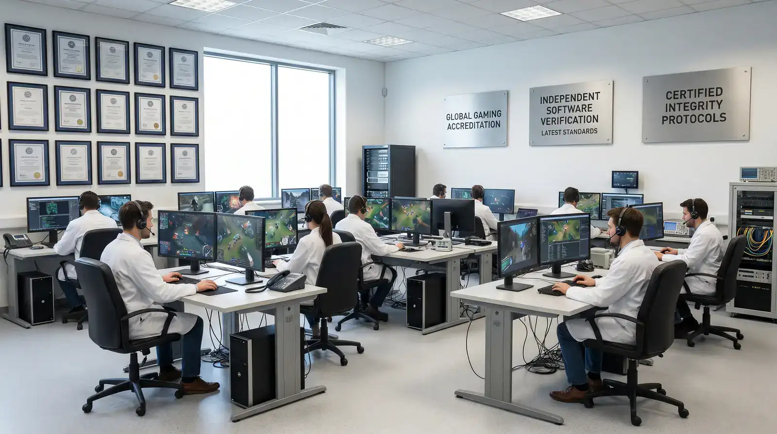 Акредитирана тестваща лаборатория eCOGRA и BMM Testlabs проверява генератора